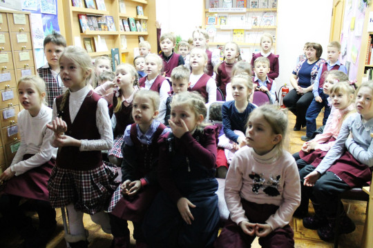 Самый читающий первый класс Вологды учится в Гимназии №2